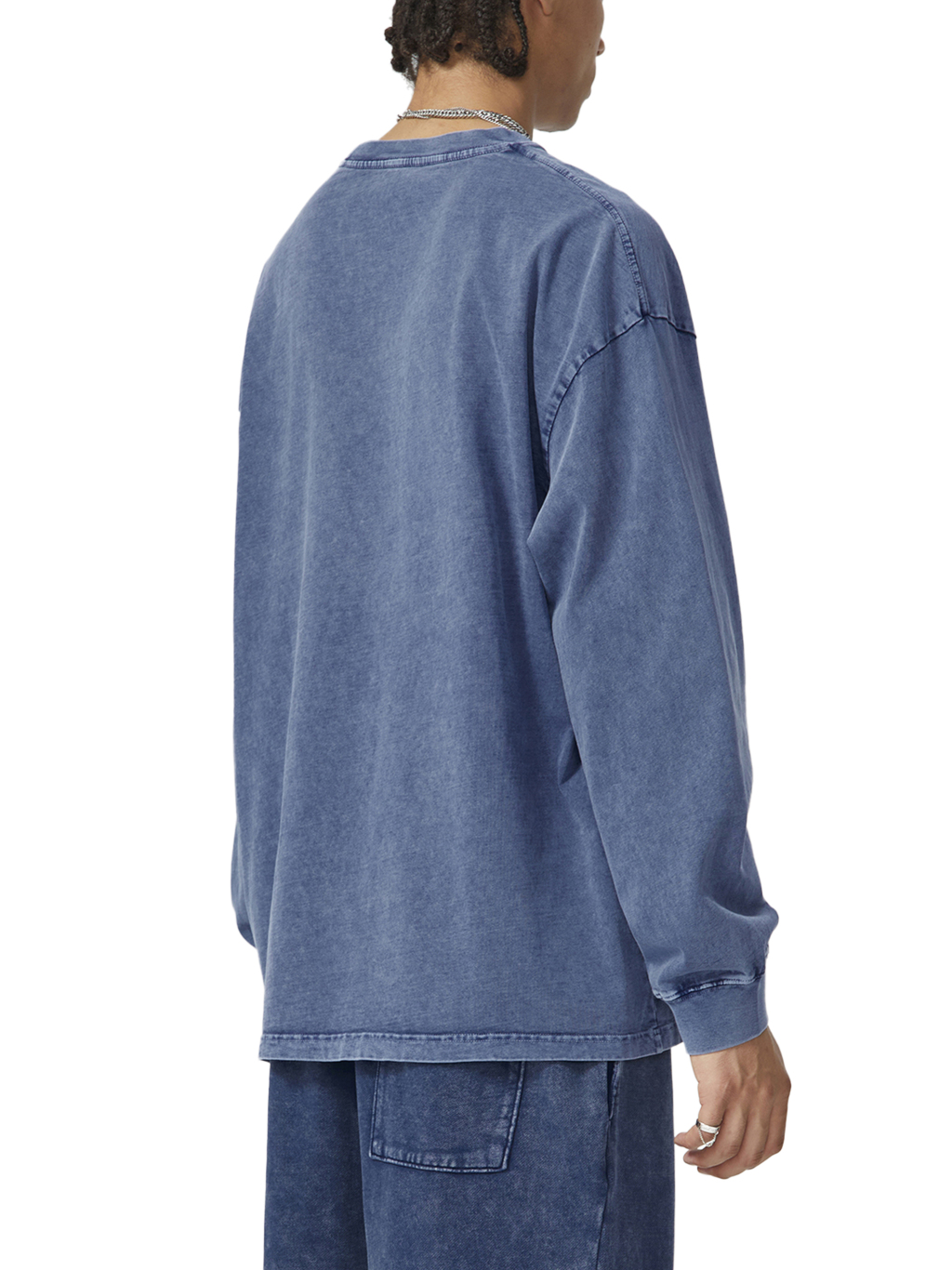 Snow Washed Oversized Long Sleeve T-Shirt – Vintage Streetwear | Tapstitch-7